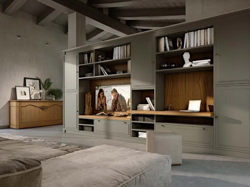 Libreria a muro Grenoble 08 di Busatto