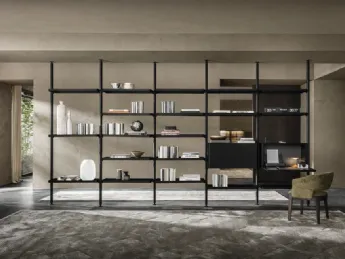 Libreria divisoria Hector, legno Molteni & C.