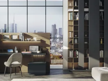 Libreria Home Office 06