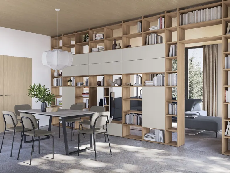 Libreria Infinity L118 di Colombini Casa
