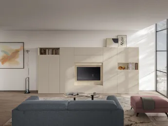 La libreria Infinity L126 di Colombini Casa è un elemento d'arredo essenziale per chi cerca design e