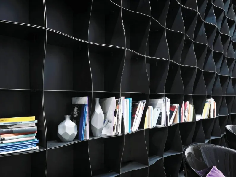 Libreria Iron - IC in metallo verniciato di Ronda Design