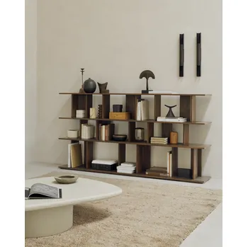 Libreria Irregular in teak di Ethnicraft