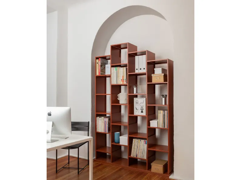 Libreria componibile Klark 02 di Kriptonite