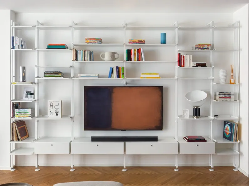 Libreria a muro K2 03 di Kriptonite