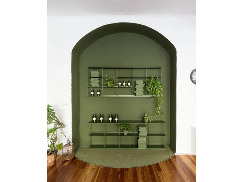 Libreria componibile Krossing Midi 02 di Kriptonite