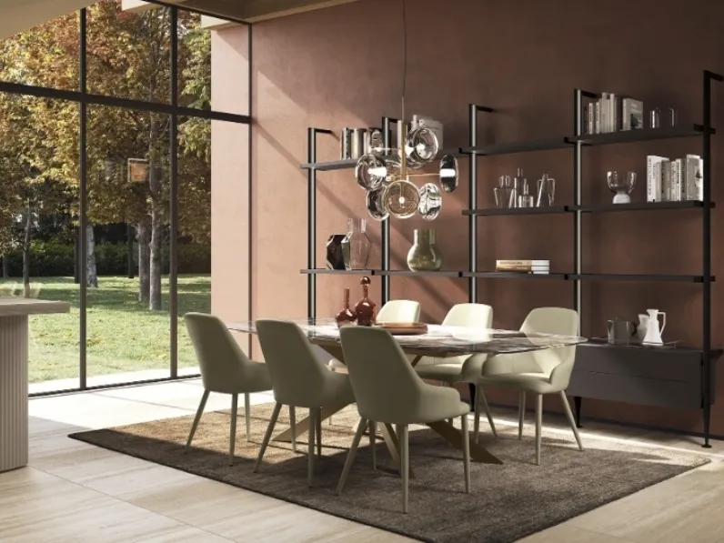 Libreria componibile Lapis di Febal Casa