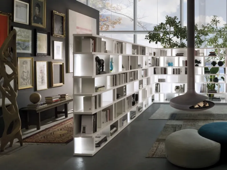 Libreria 06 divisoria ad angolo di Turati T4