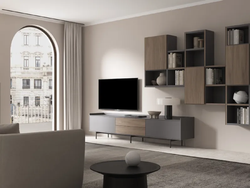 Libreria sospesa 3RF2030 di Favero