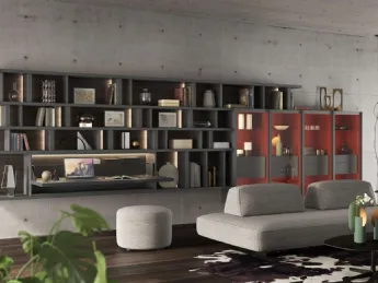 Libreria Home Office 07