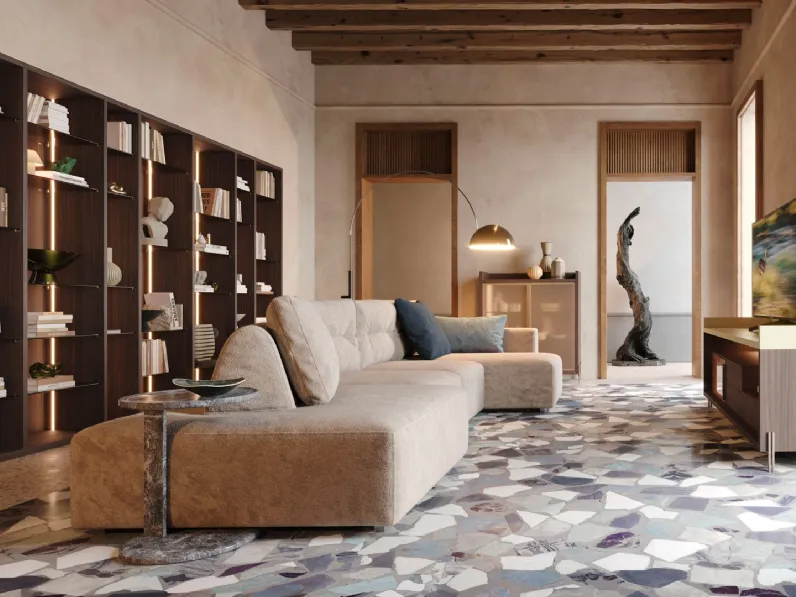 Libreria a muro LV703 di Giessegi