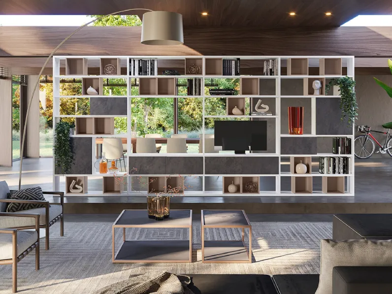 Libreria divisoria LV730 di Giessegi