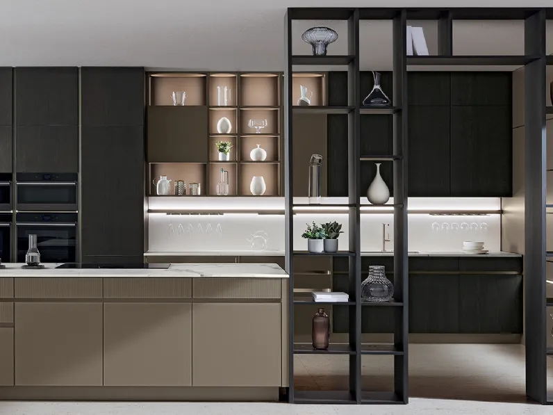 Libreria divisoria Living 03 di Veneta Cucine