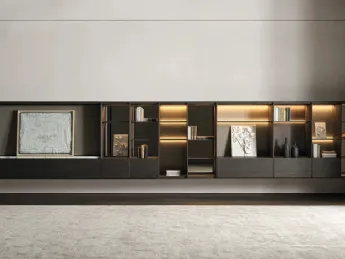 Libreria Logos Set 02 di Molteni & C: design essenziale, eleganza senza tempo.