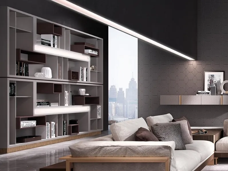 Libreria componibile Mascari di Valderamobili