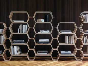Libreria MHC-2 Molteni & C: design essenziale, eleganza senza tempo.