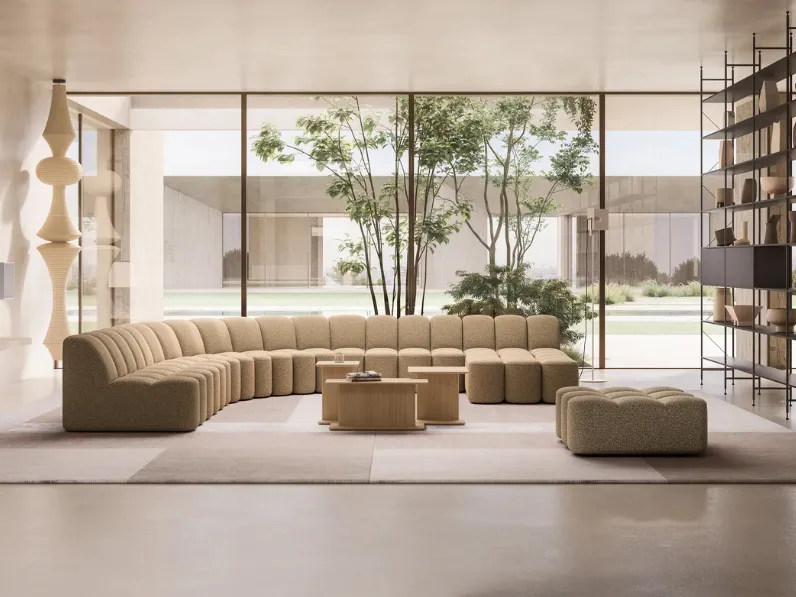 Libreria Minima 3/0 Room Divider di MDF Italia