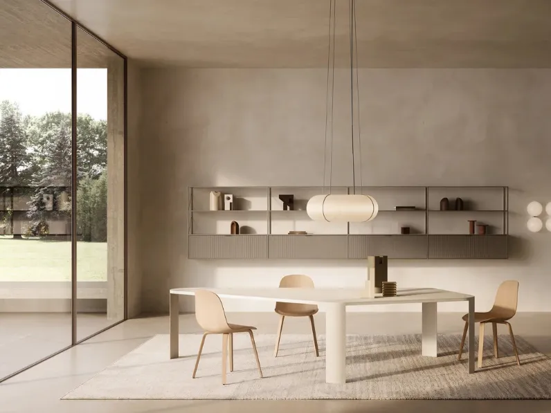 Libreria Minima 3/0 sospesa di MDF Italia