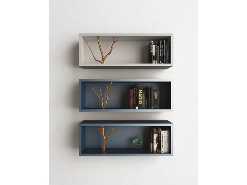 Libreria sospesa Tri di Minotti Italia