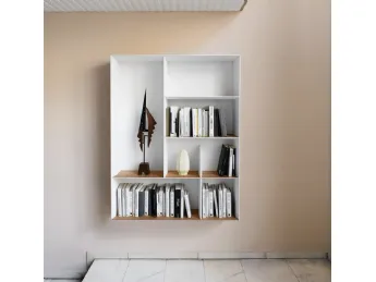 Libreria sospesa D-357-2 Molteni & C: design sospeso, eleganza senza tempo.