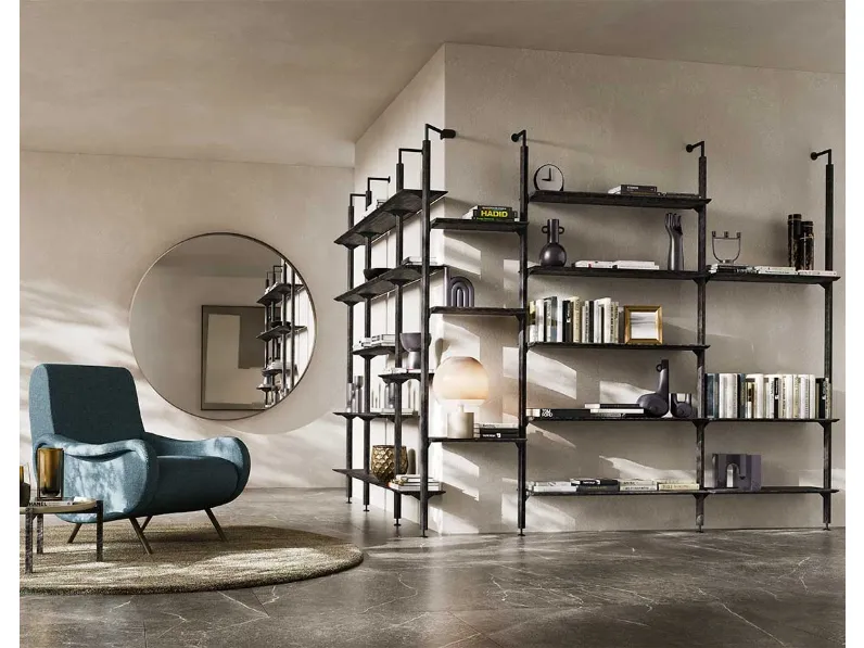 Libreria componibile Octagon di Pacini e Cappellini
