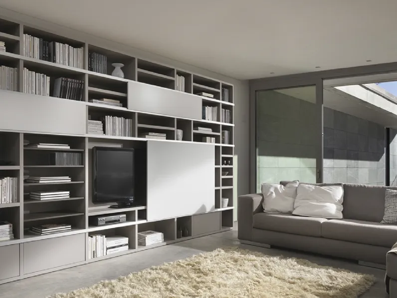 Libreria Orizzonte composizione 04 di Linegianser