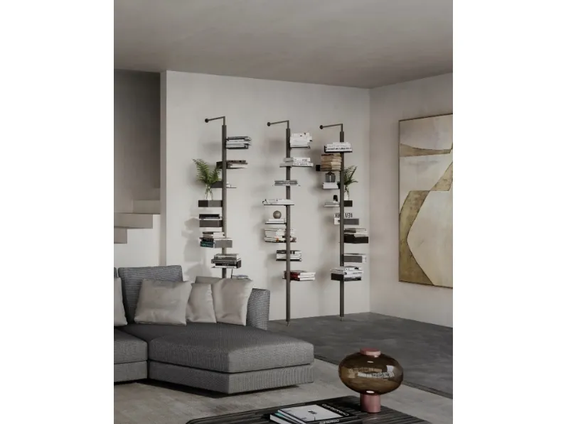 Libreria Octagon a muro di Pacini e Cappellini