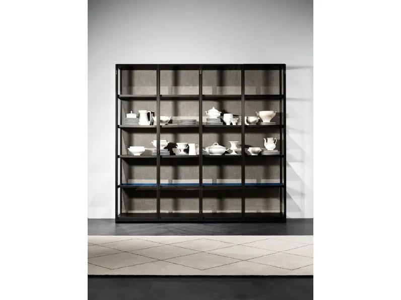 Libreria Ex-Libris in legno di Porro