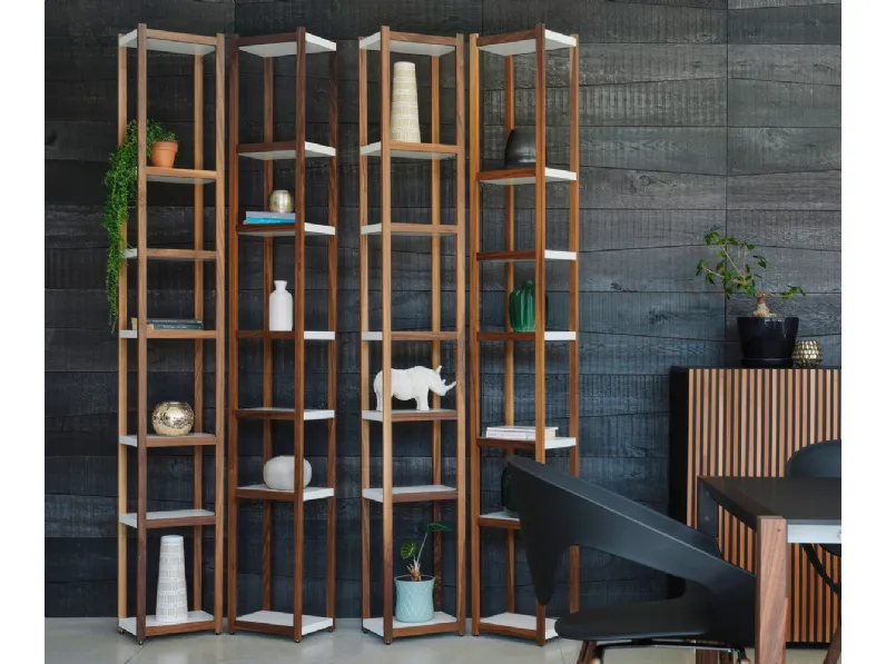 Libreria Singles in legno di Horm