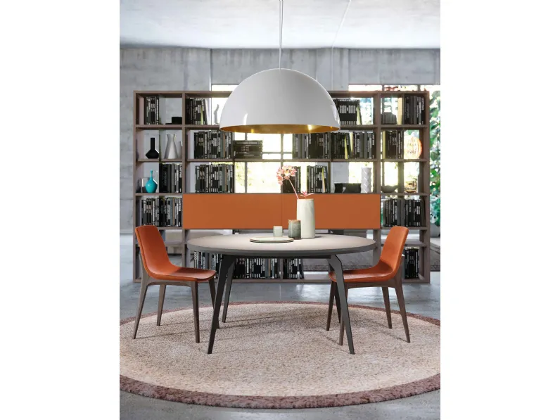 Libreria divisoria Skyline Industrial Style di Astor Mobili