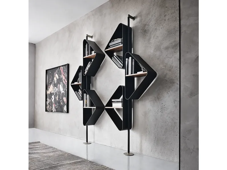 Libreria a muro di design Spinnaker di Cattelan Italia