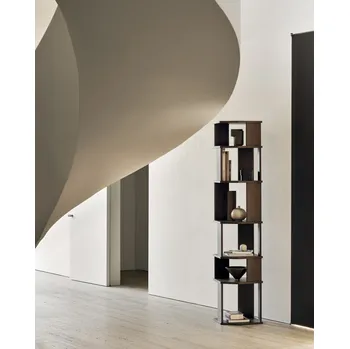 Libreria Stairs in teak di Ethnicraft