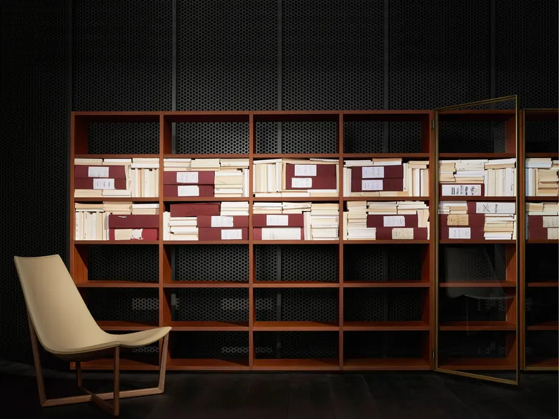 Libreria System Showcase di Porro