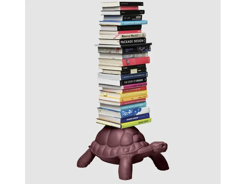 Libreria Turtle Carry di Qeeboo