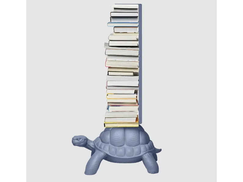 Libreria Turtle Carry di Qeeboo