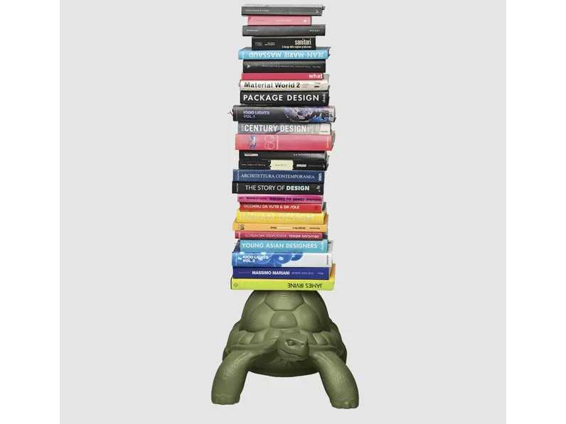 Libreria Turtle Carry di Qeeboo