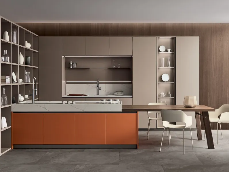 Libreria divisoria Living 04 di Veneta Cucine