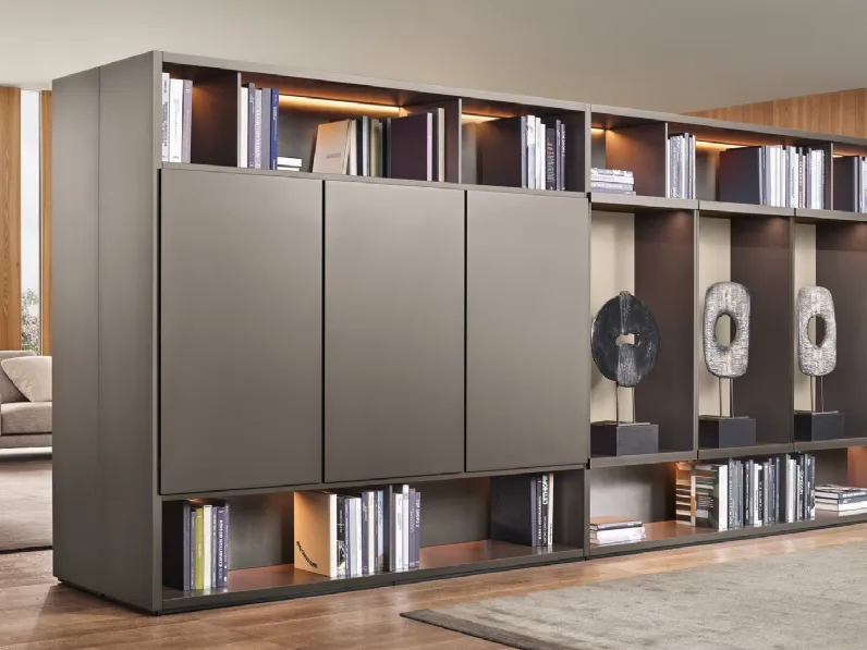 Libreria Wall System 06 di Poliform