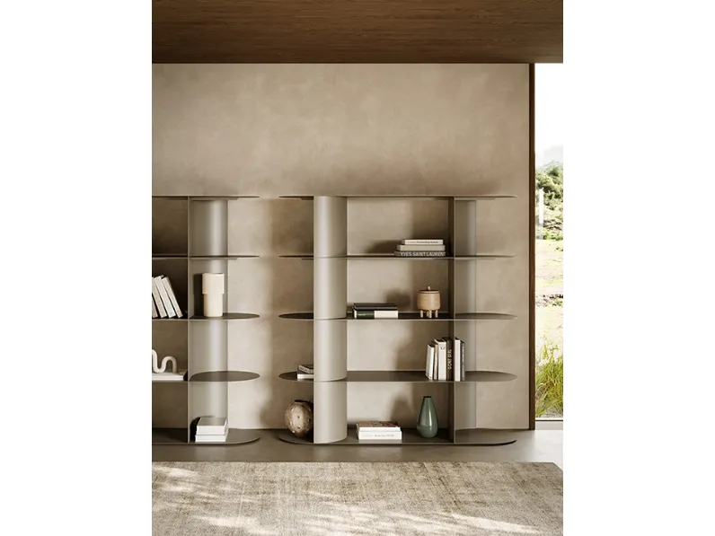 Libreria divisoria Zephir di Ronda Design