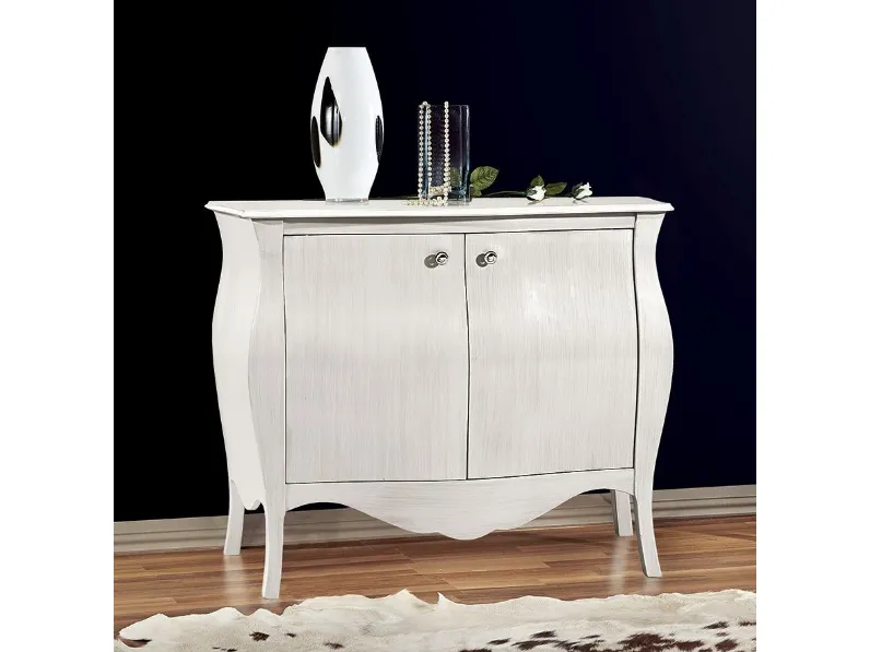 Madia in legno bombata a 2 ante 2146-A di Zanini