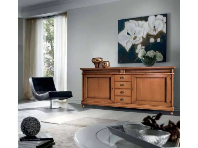 Madia classica in legno 801G di Zanini Mobili