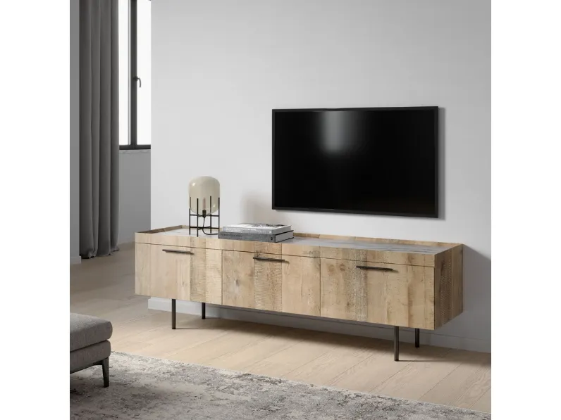 Madia Alnus porta TV di Re-wood