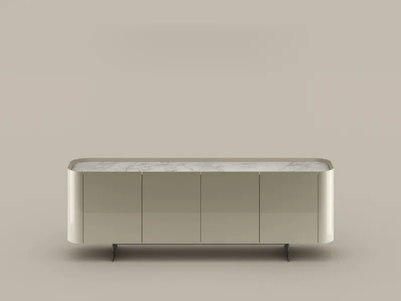 Madia in legno laccato lucido Arragan di Bonaldo