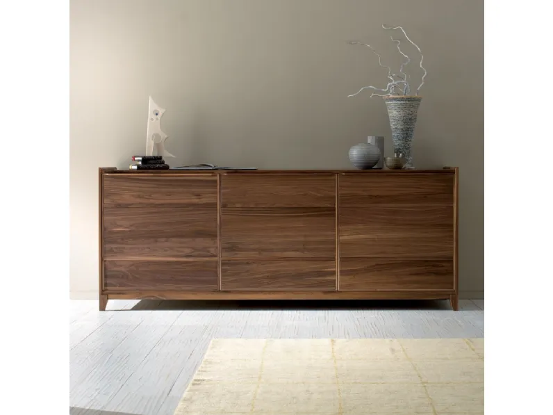 Madia Leonardo L400 01 in Noce massello di Arte Brotto