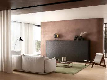 La Madia Atelier Resina Lava di Capo d'Opera incarna l'eleganza contemporanea con finiture esclusive