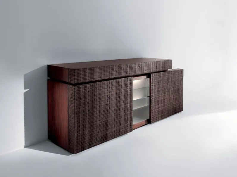 Madia in legno con ante scorrevoli BD 10 di Laura Meroni