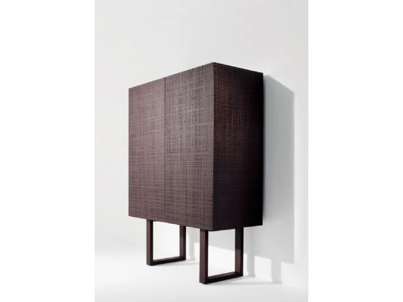 Madia verticale in legno scolpito BD 13 di Laura Meroni