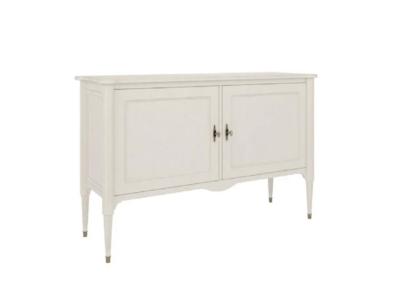 Madia in legno laccato Crema CA110 di Busatto