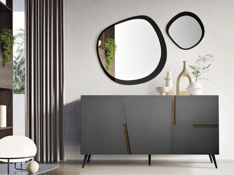 Madia Girona in MDF laccato di Capodarte