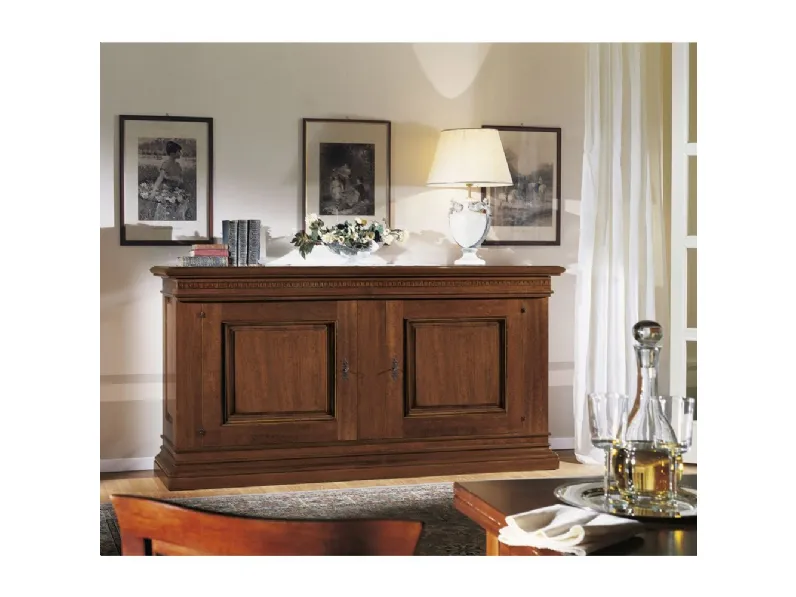 Madia classica in legno Collezione Greca di Fratelli Raffagnini